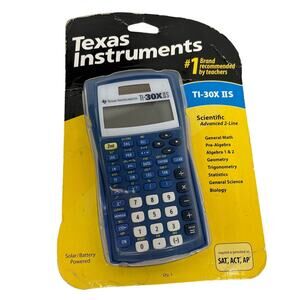 Texas Instruments TI- 30X IIS Scientific Calculator 2 Line
